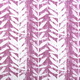 Ткань для римских штор с напуском - узоры листьев в розовом фоне